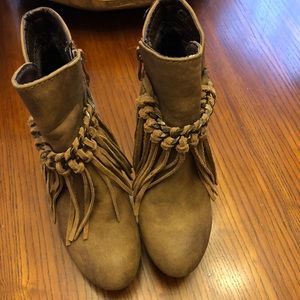 Sbicca Wedge Booties